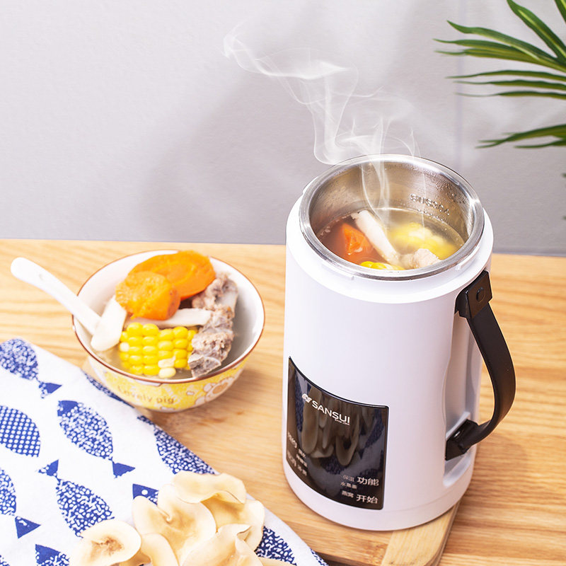 日本山水小宝宝煮粥神器1人电炖锅 sansui江门电炖/煮粥锅/文火炉