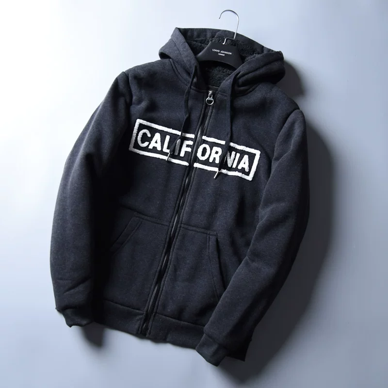 Демисезонное бархатно- fleece утепляющее куртка для отдыха, худи, увеличенная толщина, plus size