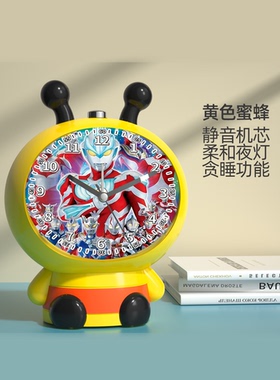 H款闹钟银河儿童变形魔方超人偶3男孩生日礼物机器人6仔手办玩具