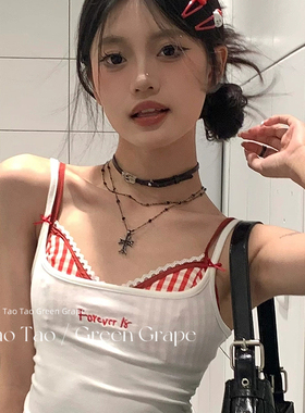 长款双层十字架项链2024新款高级