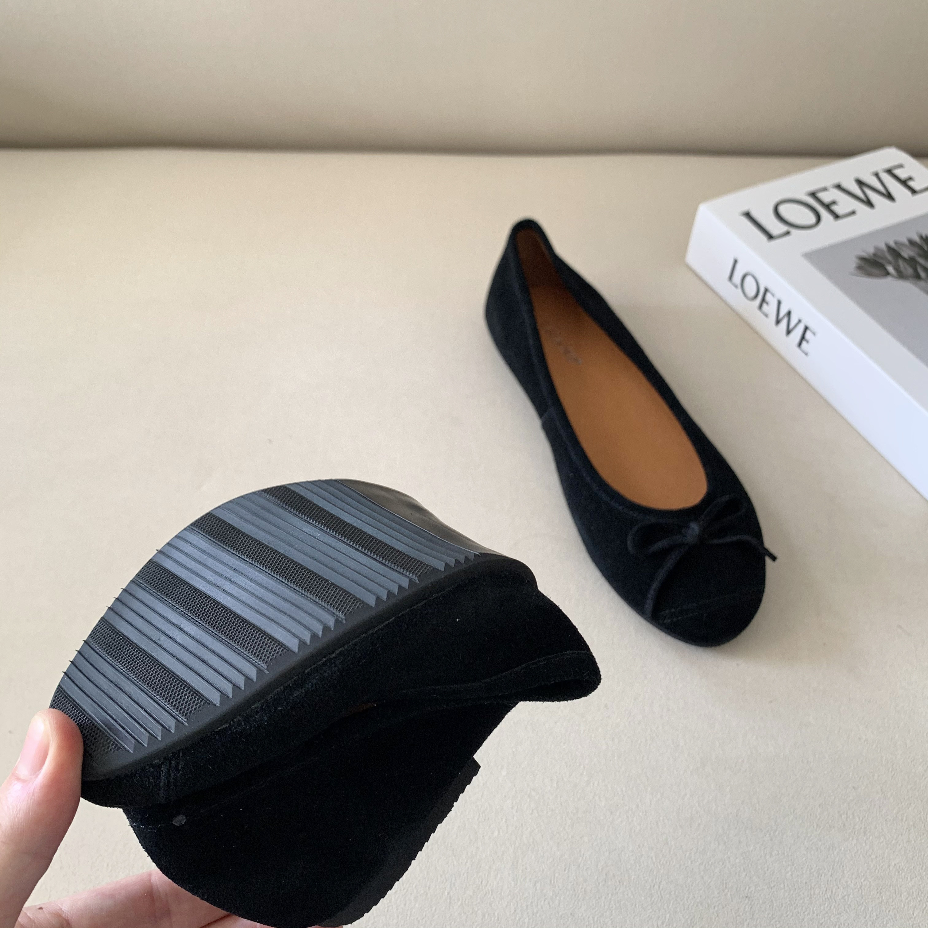 春季新款法式复古磨砂皮圆头浅口平底单鞋女蝴蝶结芭蕾舞鞋奶奶鞋,淘宝优惠券,粉丝福利购,淘宝优惠卷