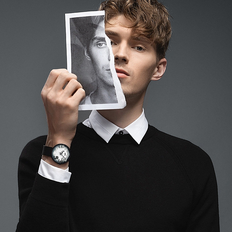 odm欧迪姆女像素创意概念石英表 odm国产腕表