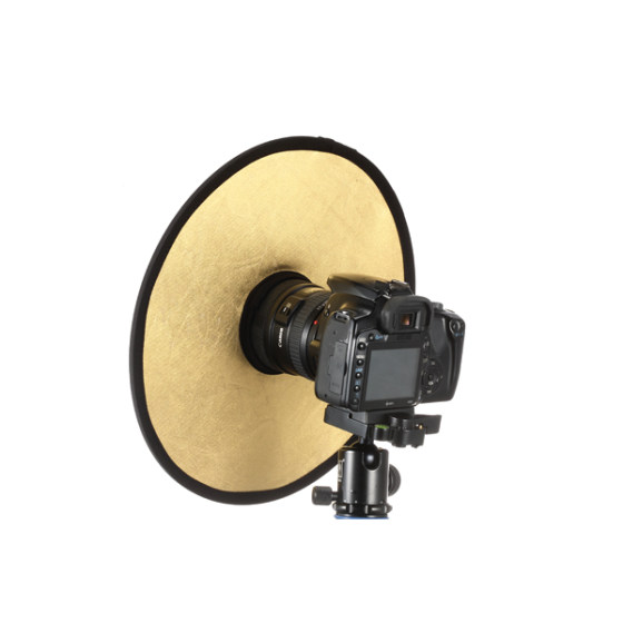 Small 30cm round hollow reflector for taking photos and filling in light