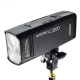 Godox AD200 flash SLR camera outdoor shooting light TTL lithium battery double-head pocket fill light suitable for Canon Sony photography outdoor shooting light outdoor portable photography