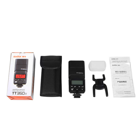 Godox TT350 flash Olympus em10em5EPL3 Panasonic micro single G7GF1G85 high-speed flash portable outdoor shooting light