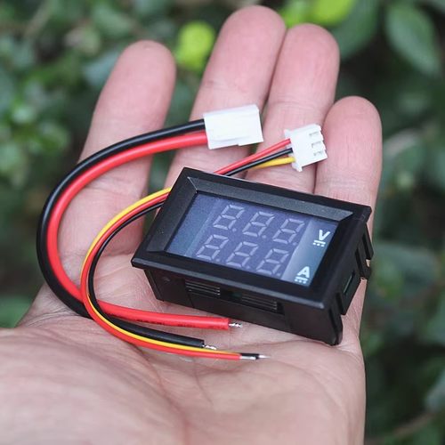 DC0-100V/10A LED直流双显示数字电流电压表 数字表头 - 图0