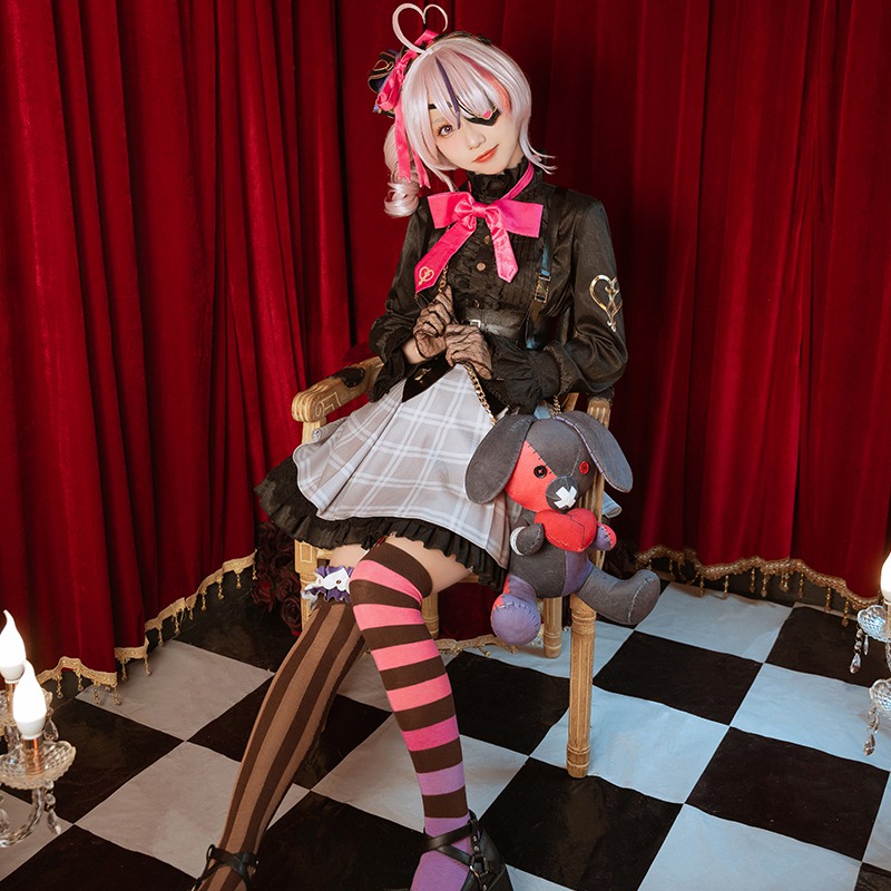 次元依Vtuber虚拟主播ILUNA彩虹社Maria Marionette cosplay女装 - 图2