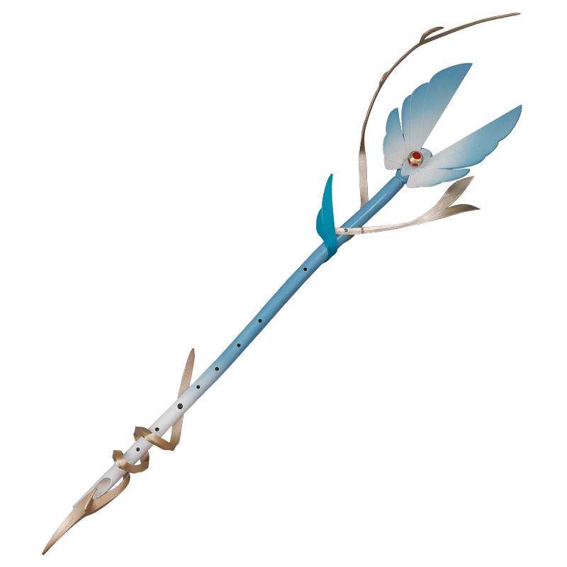 次元依王者荣耀cos服公孙离 离恨烟武器cosplay道具笛子