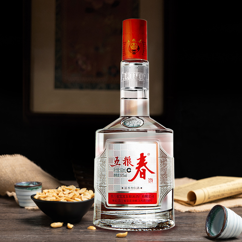 【官方授权】五粮液股份 五粮春一代50度500ml*6瓶浓香型白酒整箱