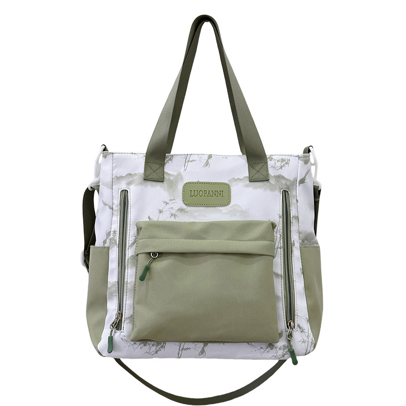 新中式大容量单肩斜挎包中国风复古手提托特包学生通勤上课补习包,淘宝优惠券,粉丝福利购,淘宝优惠卷