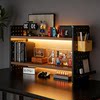 Desktop storage rack computer desk storage rack home e-sports room office finishing rack student desk hole board