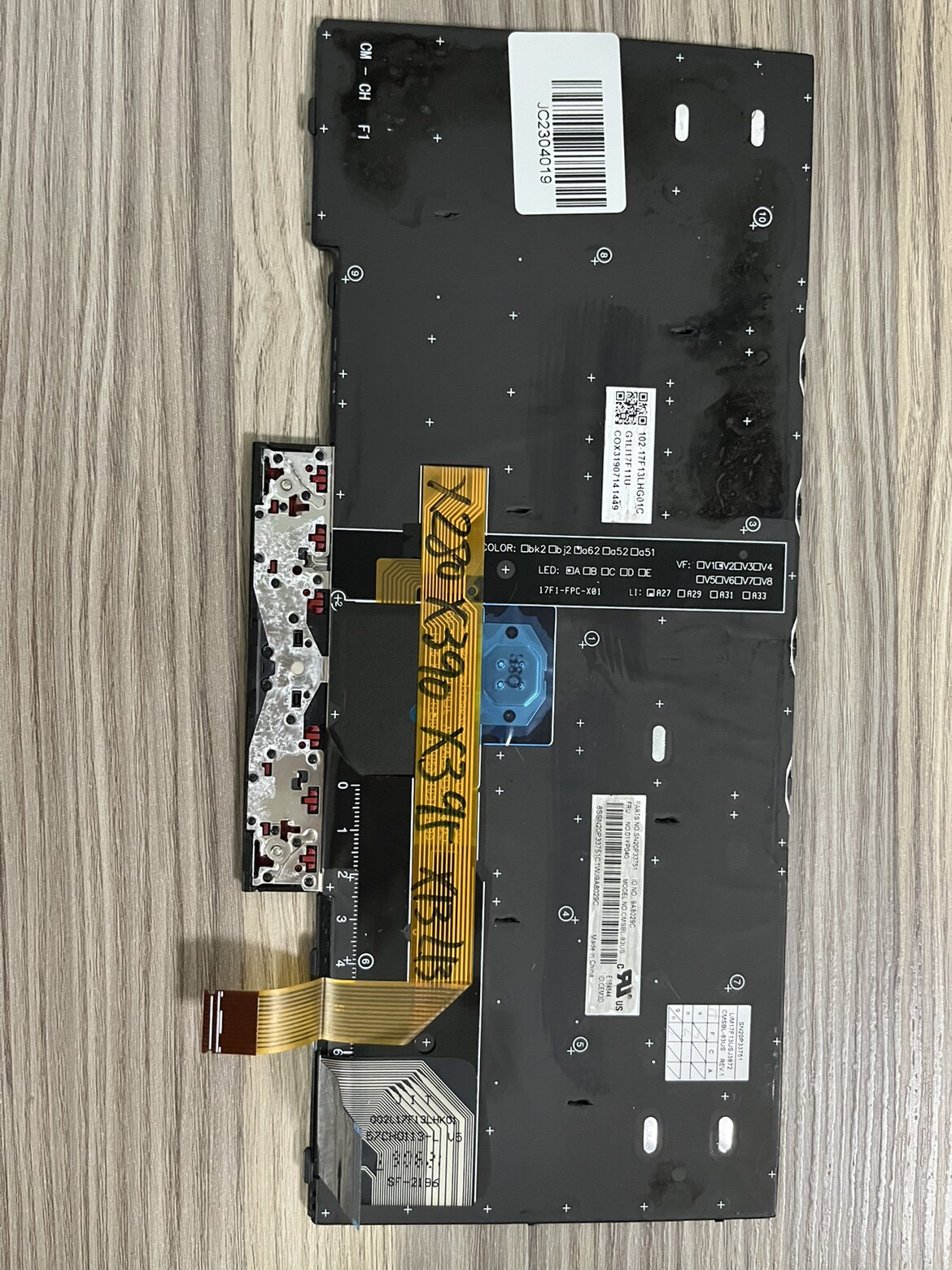 Lenovo ThinkPad A285 L13 X280 X390 X395 Verlicht Toetsenbord Refurbished Qwerty Us Backlit Pointing Stick Sn20p33780 01yp069