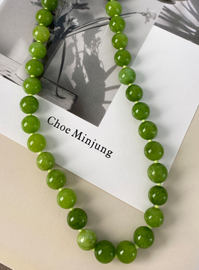 Ameistudio天然玛瑙石女项链