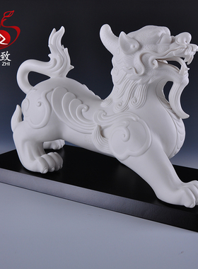 陶瓷客厅办公室新房皮丘貔貅摆件