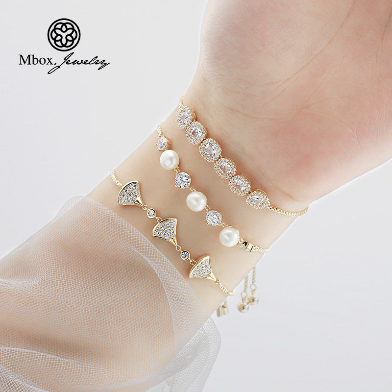 简约轻奢百搭气质法式复古小众手链 mbox饰品手链