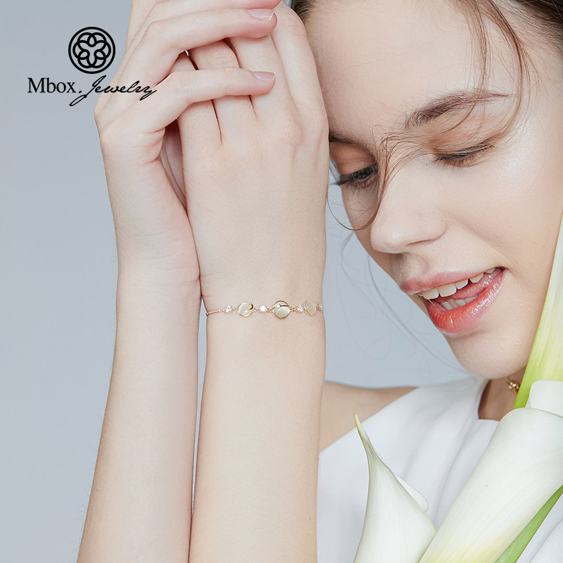 简约轻奢百搭气质法式复古小众手链 mbox饰品手链