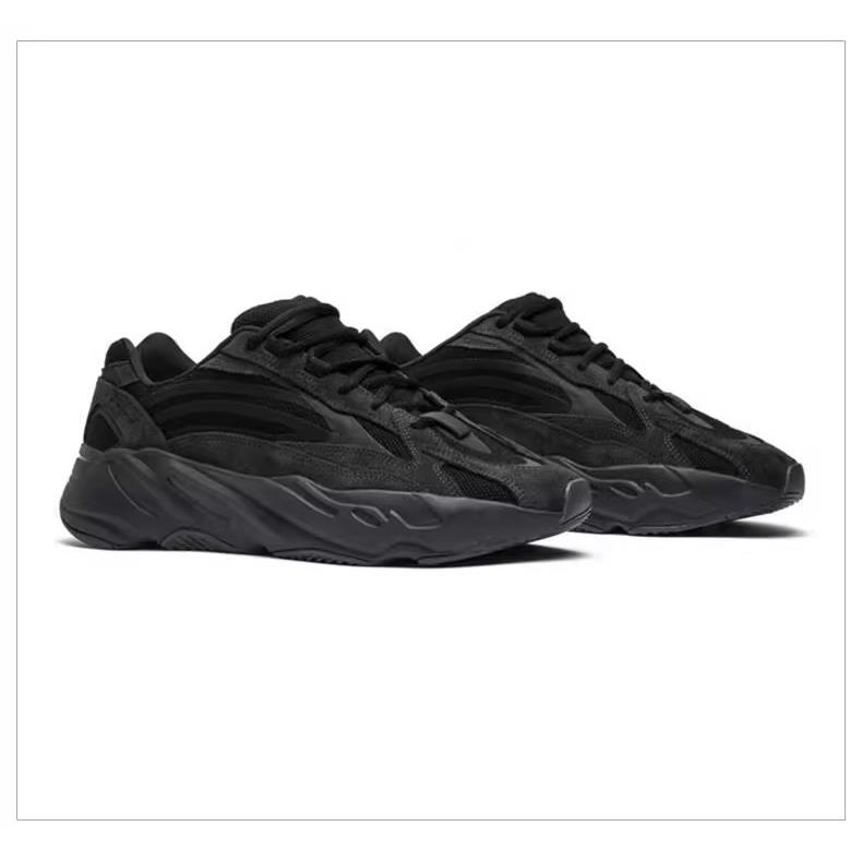 美国正品代购椰子yeezy700v2黑武士黑魂灰白晶洞惯性男女鞋老爹鞋-图0