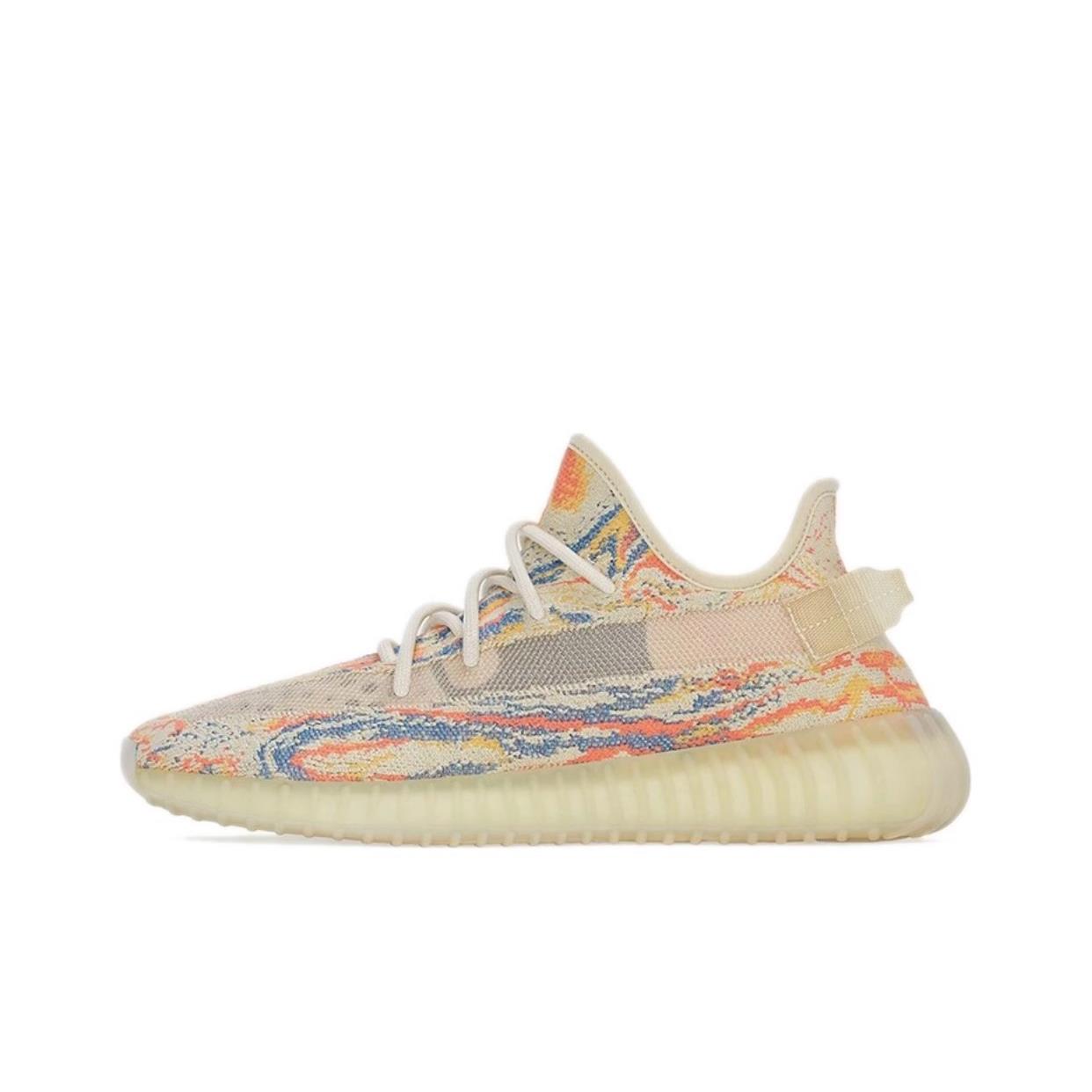 美国正品代购椰子yeezy350v2冰蓝满天星小雏菊粉黑天使男女跑步鞋