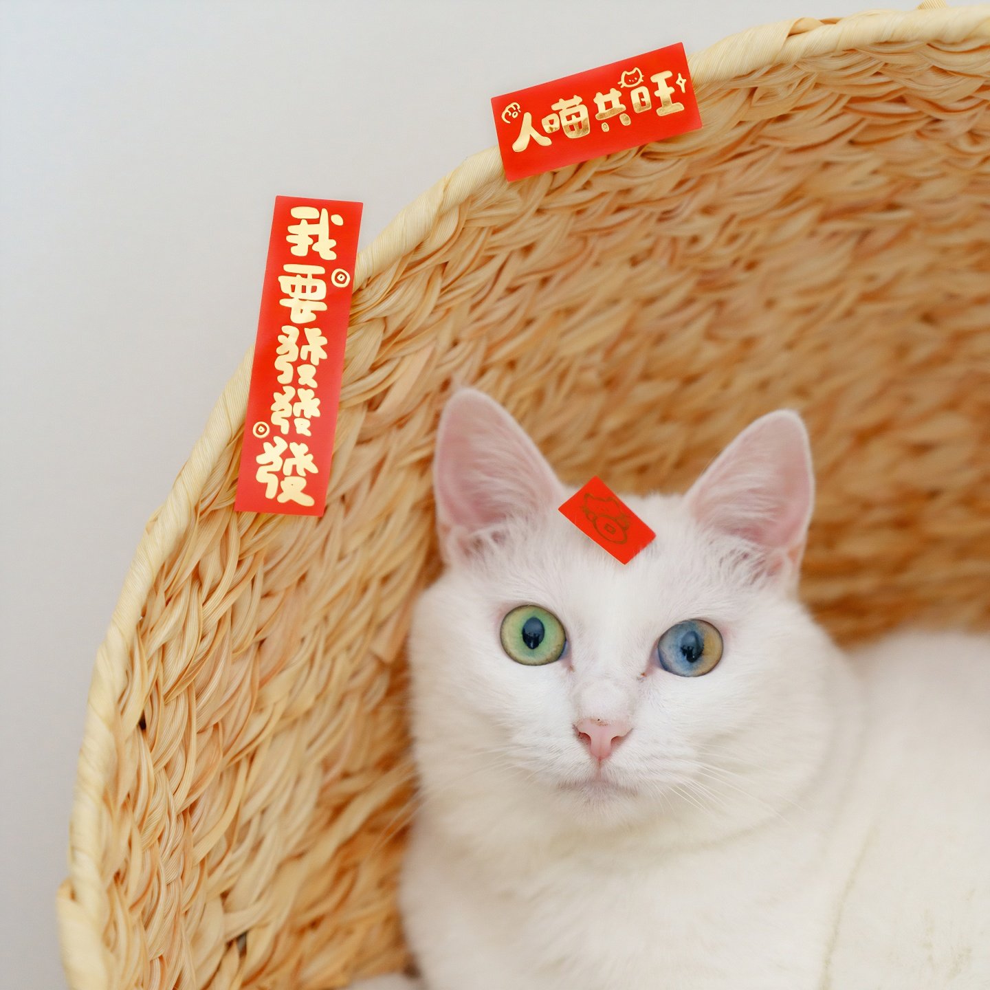 长乐常安迷你小对联烫金新年元旦装饰贴纸春节喜庆氛围布置贴画,淘宝优惠券,粉丝福利购,淘宝优惠卷