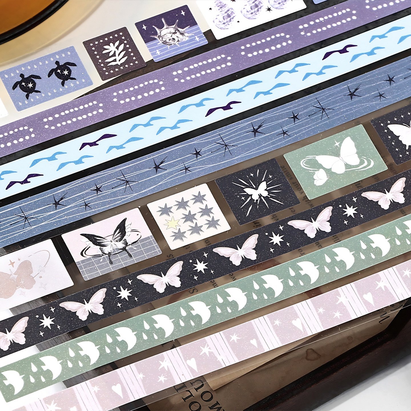 infeelme光阴止步长条手帐贴纸植物园韩系杂志ins风手账胶带,淘宝优惠券,粉丝福利购,淘宝优惠卷