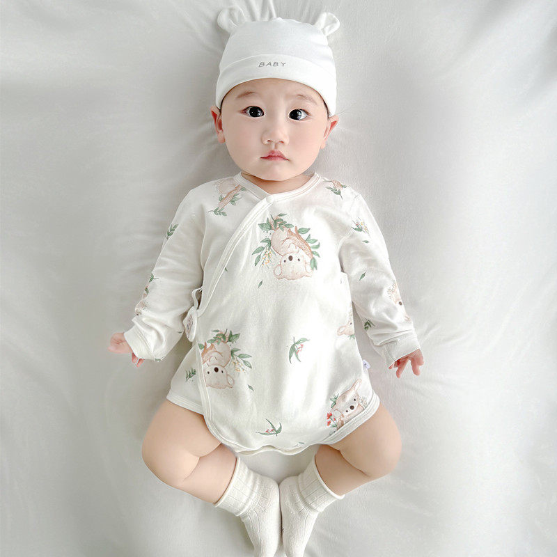 2025款新生儿婴儿衣服纯棉四季款包屁衣宝宝无骨哈衣连体衣打底衫,淘宝优惠券,粉丝福利购,淘宝优惠卷