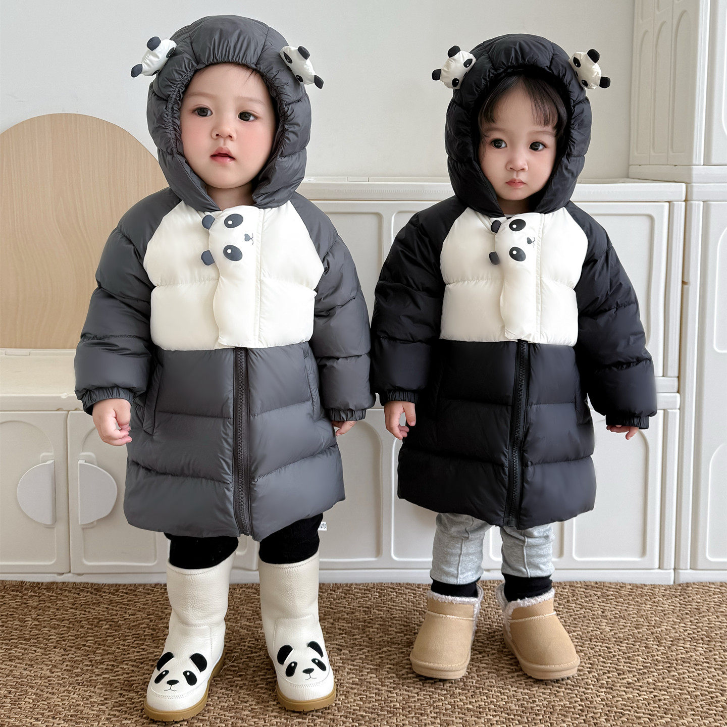 宝宝加厚中长示羽绒外套儿童羽绒服外套加厚90白鸭绒宝宝羽绒服,淘宝优惠券,粉丝福利购,淘宝优惠卷