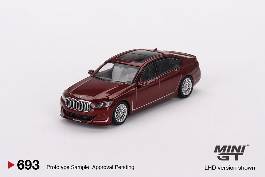 [PDS]MINIGT 1:64宝马BMW 阿尔宾娜Alpina B7 合金仿真汽车模型 - 图0