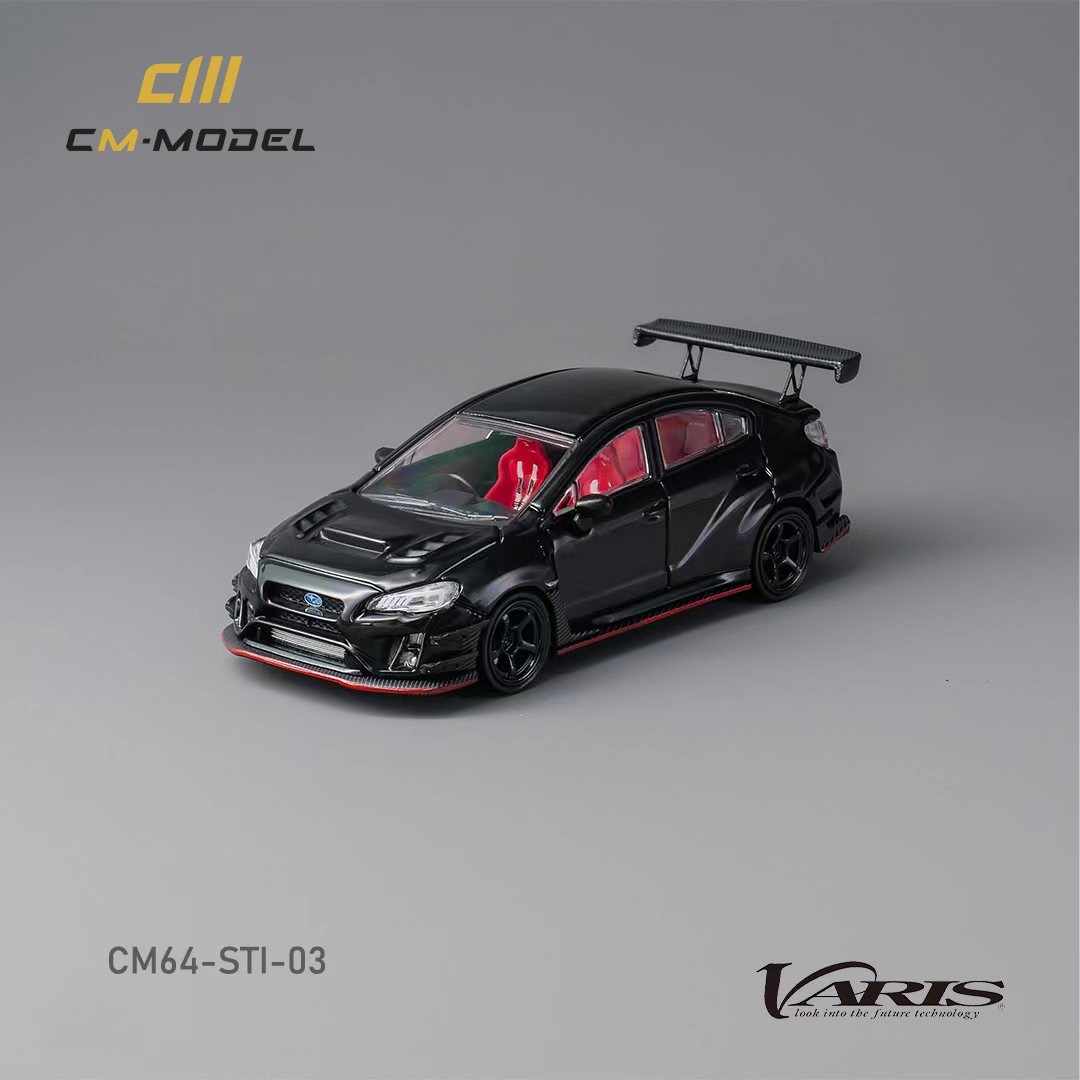 [PDS]CM Model1:64Subaru斯巴鲁Varis Widebody宽体配轮合金车模-图3