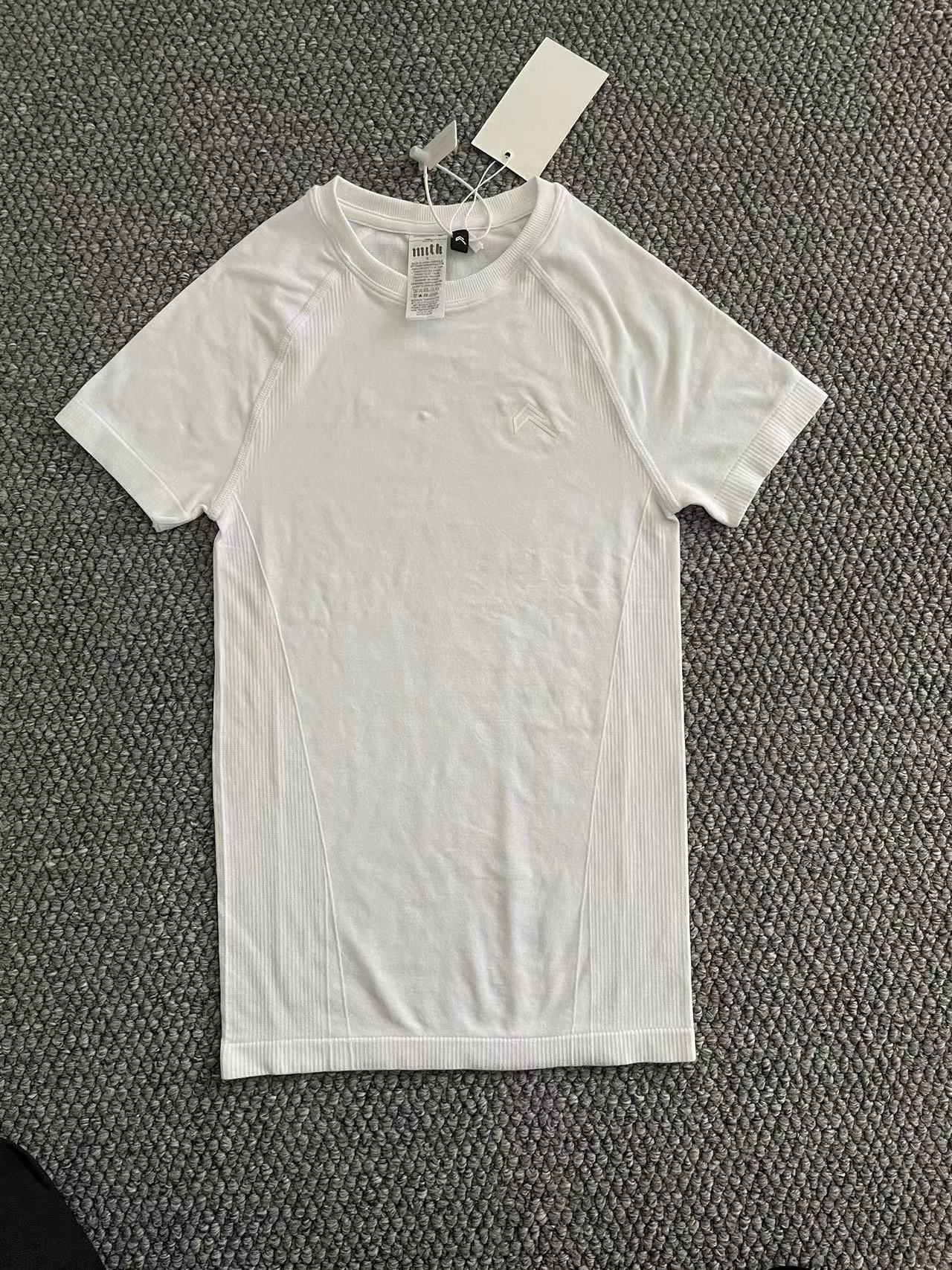 KIYA PEACH 顾oner无缝健身运动修身紧身女款t恤上衣 - 图1