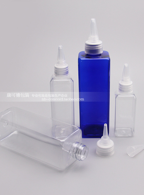 60100250ml尖嘴方瓶化妆品分装