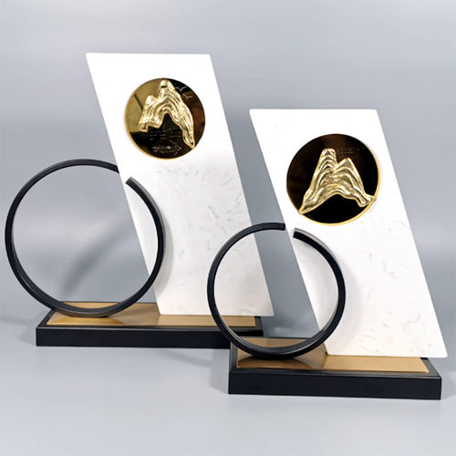 新中式创意家居摆件样板房客厅玄关酒柜酒店桌面摆件软装配饰品 - 图0