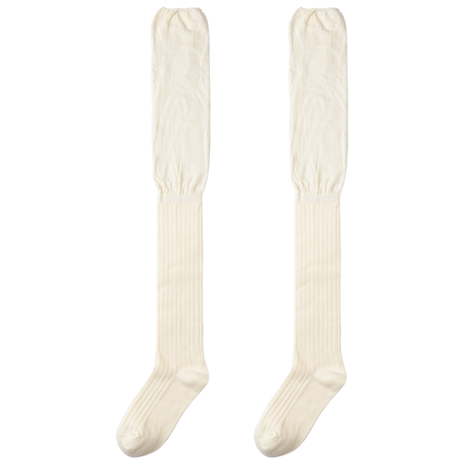 白色过膝堆堆袜女春秋季显瘦jk小腿袜春季棉袜长筒大腿袜配小皮鞋,淘宝优惠券,粉丝福利购,淘宝优惠卷