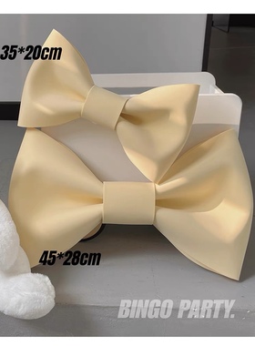 网红镜子装饰蝴蝶结全身镜diy道具落地镜大号挂饰创意上墙饰品