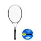 Baseball single training equipment with string singles tennis