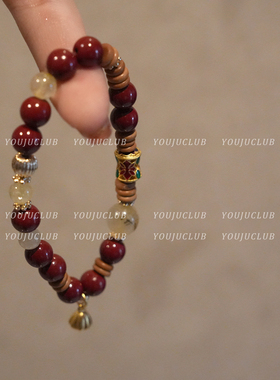 精致高级感莲花古风新中式手链