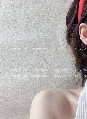YOUJUclub-十色 姐妹一起戴起来！彩色夸张大圆圈耳环蚊香盘耳夹