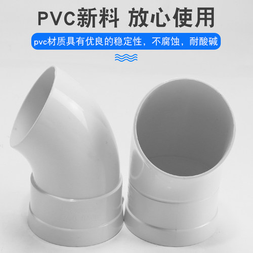 PVC可旋转万向弯头能360度调节排水管过桥弯下水活接配件50 75110 - 图3