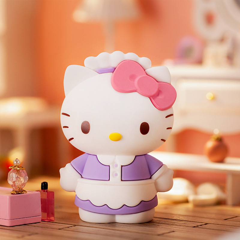 正版Hellokitty换装日记系列凯蒂猫手办网红模型摆件创意礼物 - 图0