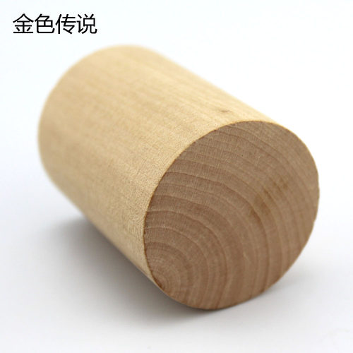 松木圆柱 圆木柱子 小圆木柱 实木防腐装饰 圆木棒模型材料DIY - 图1