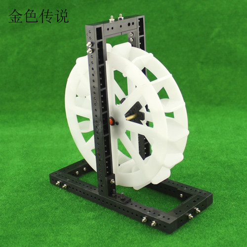 亚克力水车模型 手工DIY旋转水车模型玩具学生科技小发明拼装制作 - 图0