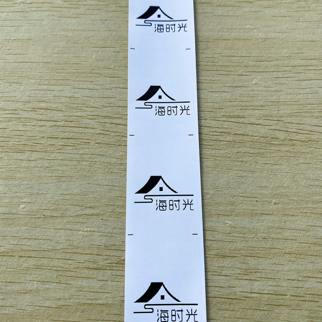 Customized linen wash mark and wash label