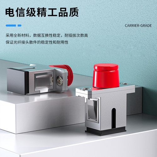 电信级光纤接头对接器SC-FC光纤耦合器金属款光钎快速连接器sc-fc光纤法兰头光纤适配器尾纤转换转接头延长器 - 图0