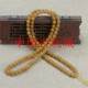 Xinjiang Hotan Jade Caramel Color Necklace Sugar 108 Buddha Beads Jade Necklace Women's Hotan Jade Pendant Hanging Chain