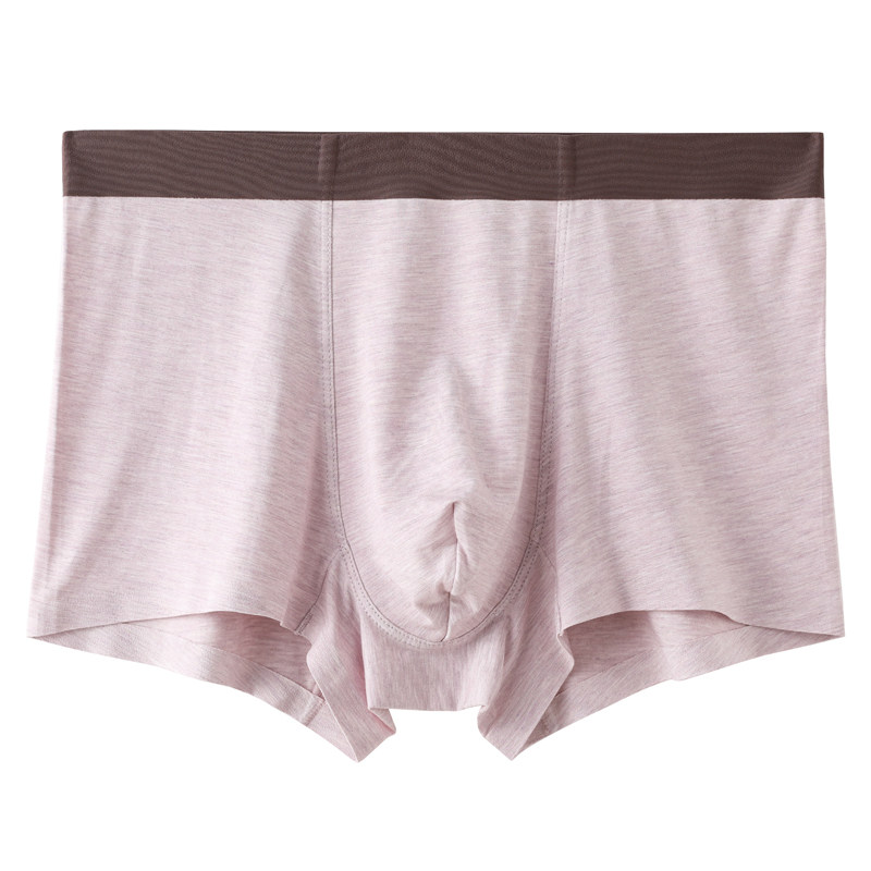 再生纤维无痕内裤男抗菌宽松平角秋冬裸感舒适薄款男生莫代尔裤衩,淘宝优惠券,粉丝福利购,淘宝优惠卷