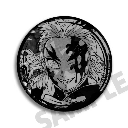 鬼灭之刃无限列车动漫吧唧包包挂件周边徽章大哥杏寿郎猗窝座魇梦 - 图3