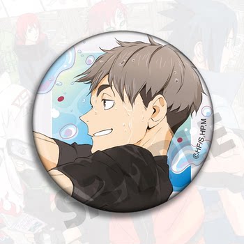 Volleyball Boys Summer Water Battle Animation Peripheral Bar Chi Pendant Badge Hinata Tobio Tsukishima Hotaru Grind