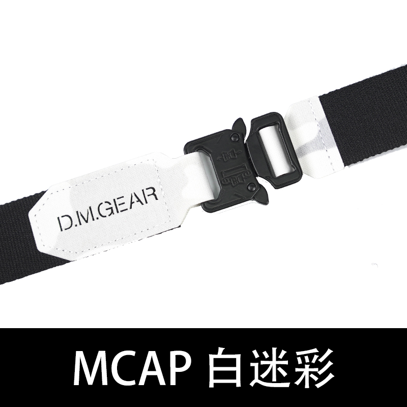 DMGear 机械蛇战术户外军迷迷彩38MM宽腰带 25MM金属蛇扣