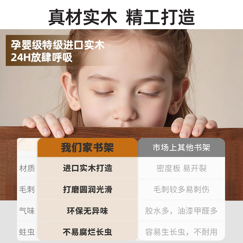 实木转角书架落地置物架一体靠墙角柜储物柜客厅简易床头拐角书柜