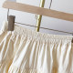 C6097 ruffled ແອວ elastic ສັ້ນ