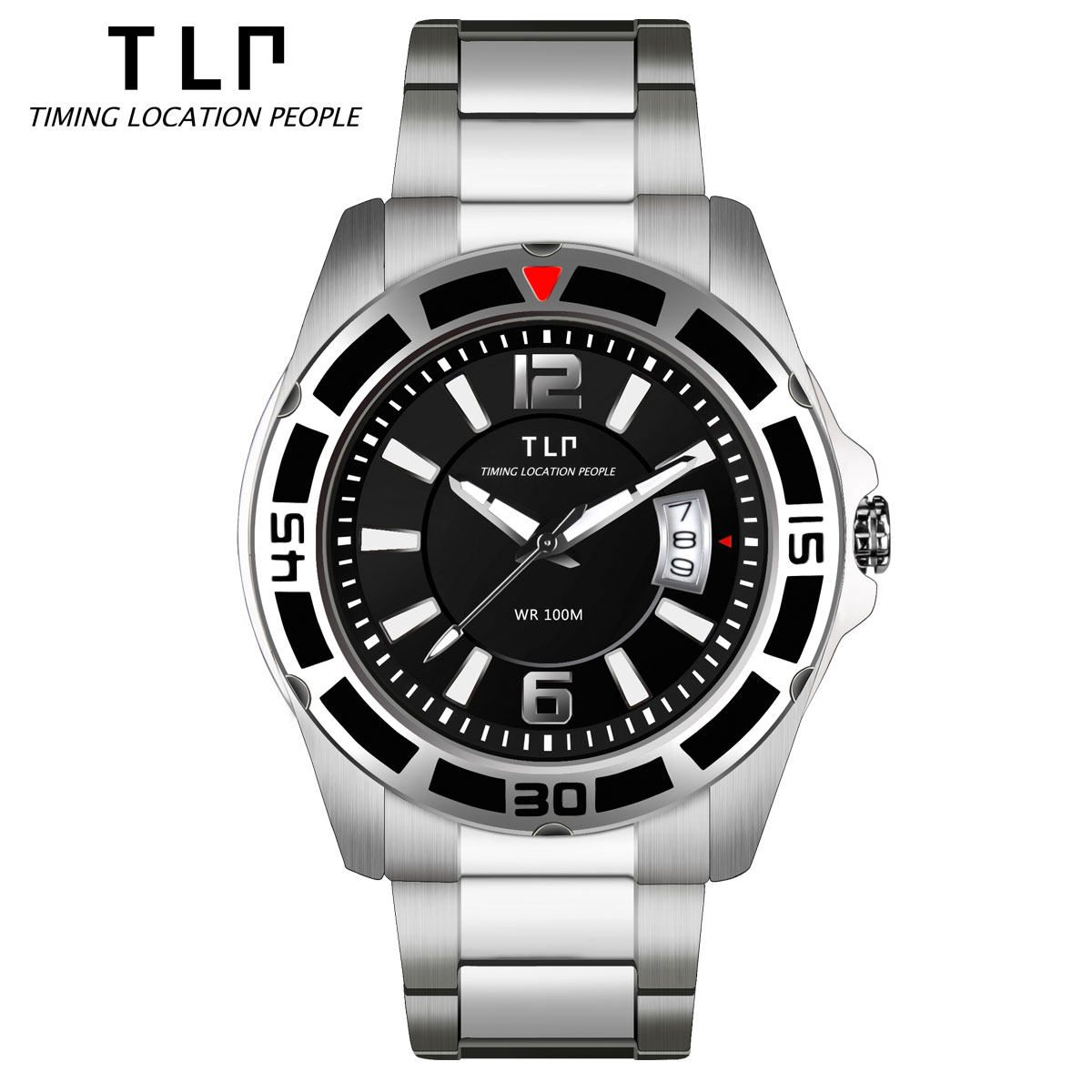 tlp游泳专业防水男跑步户外手表 tlp国产腕表